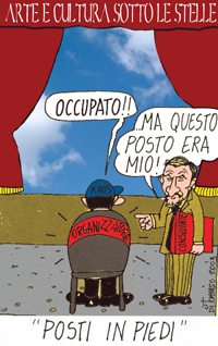 La vignetta di questo mese: "Posti in Piedi"